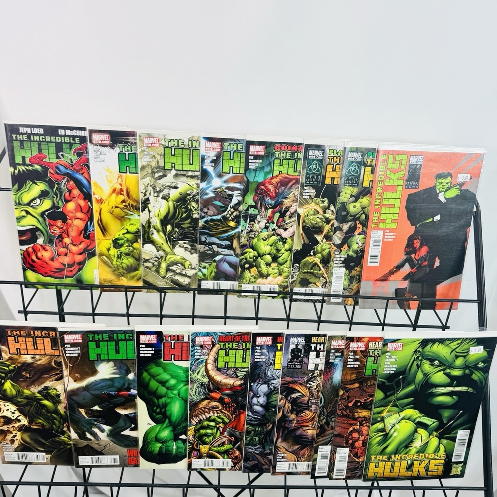 Incredible Hulk 600 620-635โ Lot Key Planet Savage Grek Pak